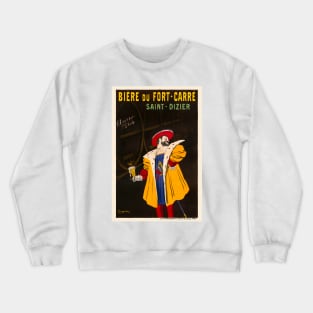 Biere du Fort-Carre Vintage Poster 1907 Crewneck Sweatshirt